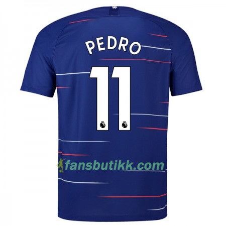 Fotballdrakt Chelsea Pedro 11 Hjemmetrøye 2018-2019 Kortermet